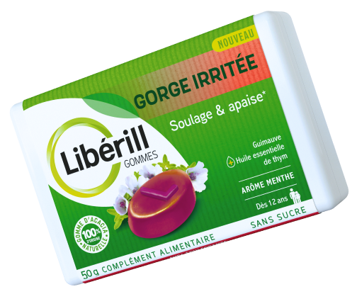Liberill Gommes Gorge Irritée