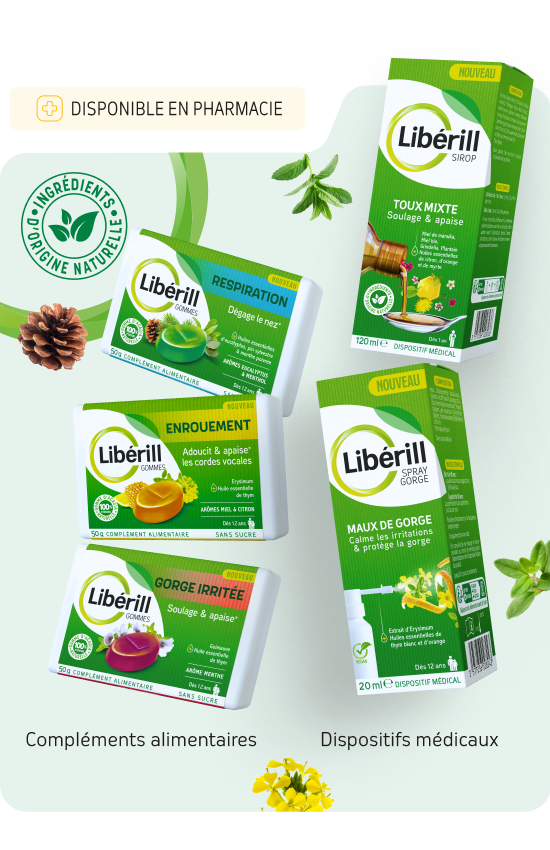 gamme des produits libérill