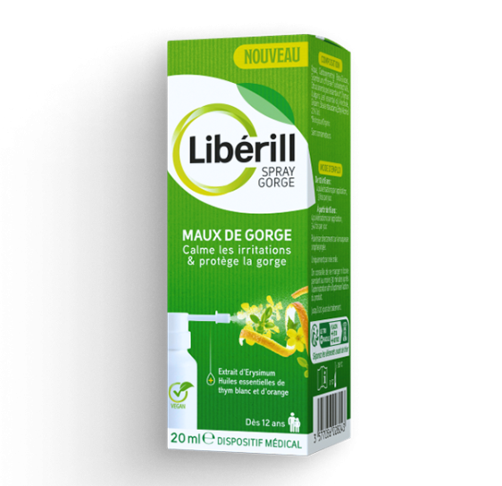 Liberill Maux de gorge